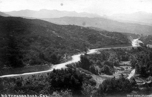Topanga Road, circa 1920
