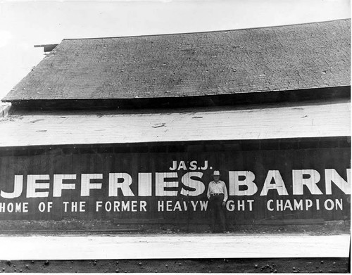 Jim Jeffries's barn