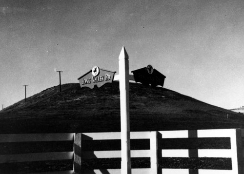 Signpost, Hidden Hills, circa 1950s