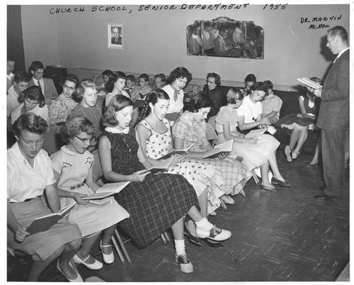 Church school, 1955