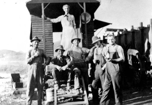 Cook's Wagon, Brant Ranch, 1913