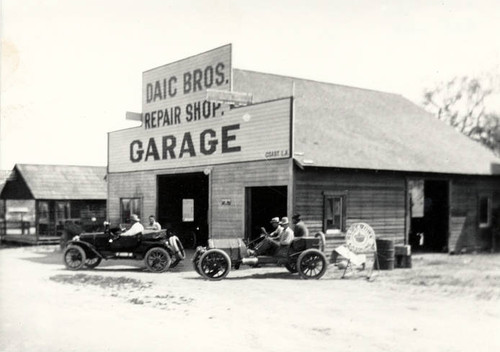 Daic Bros. Garage, Calabasas, after 1915