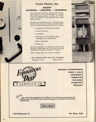 San Fernando Valley industrial catalog, Van Nuys, 1959