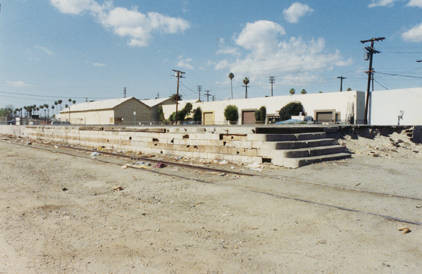 Foundation, Southern Pacific freight depot, Van Nuys, 1990