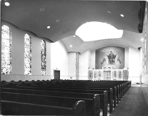 St. Nicholas Church interior, circa 1972