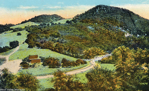 View of Topanga Canyon, circa 1920