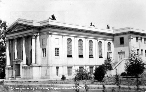 Community Church in Owensmouth, circa 1923-1929