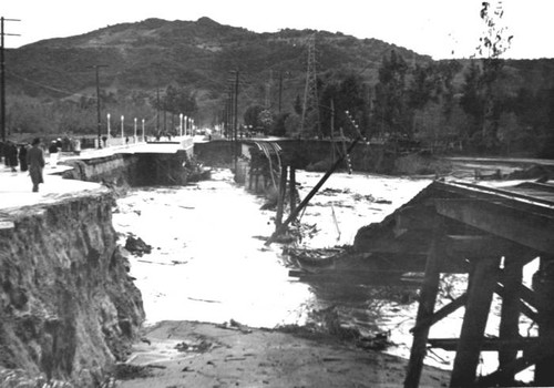 Los Angeles River flood, 1938