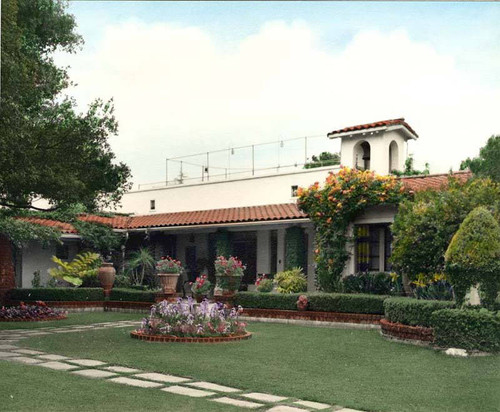 Orcutt residence, Orcutt Ranch, West Hills, 1945 — Calisphere