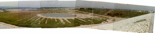 Sepulveda Wildlife Reserve pond construction, 1980