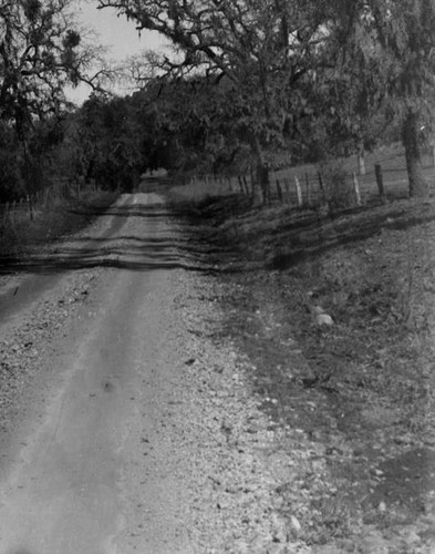 Old Cahuenga Pass road, 1913