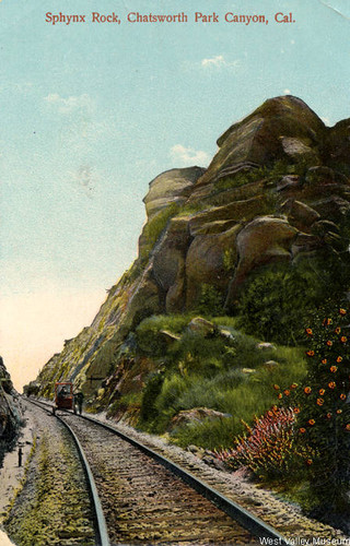 Sphynx Rock, Chatsworth Park Canyon, 1910