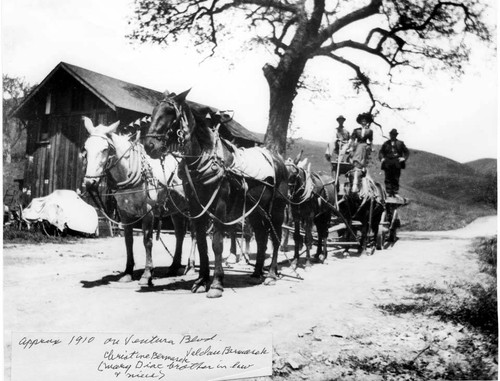 Ventura Boulevard, circa 1910