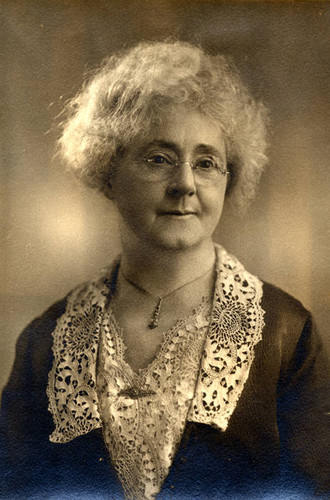 Mrs. Lillian Hadley, sixth president of the Women's Club of Owensmouth