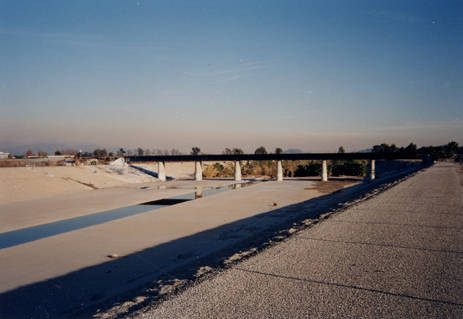 Southern Pacific's bridge over the Los Angeles River, 1990s