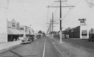 Sherman Way looking east, circa 1930