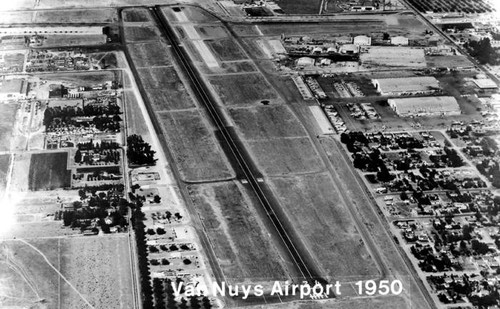 Van Nuys Airport, 1950