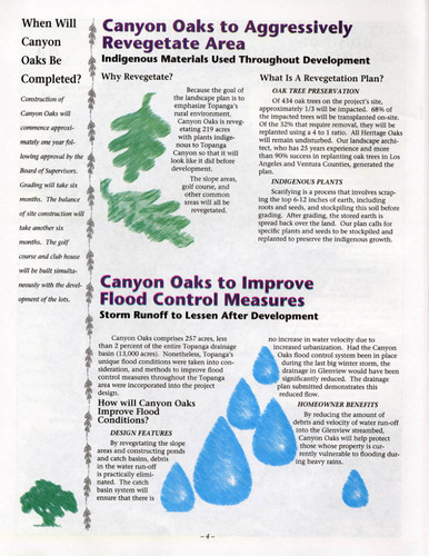 Canyon Oaks Newsletter, Fall 1992