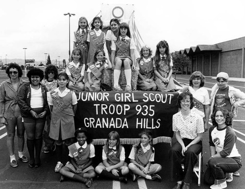 Junior Girl Scout Troop 935 of Granada Hills