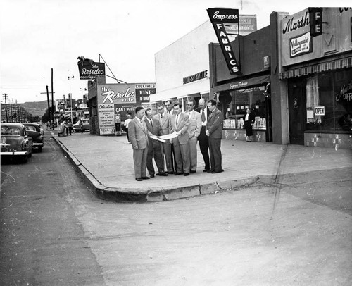 Reseda Boulevard development, Reseda, 1955