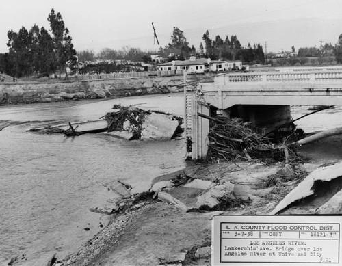 Los Angeles River flood, 1938