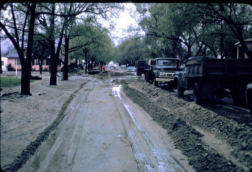 Mudslide in Glendale, 1962