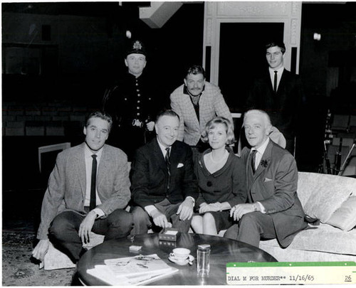 Valley Music Theatre cast photo, Dial M for Murder, Woodland Hills, 1965