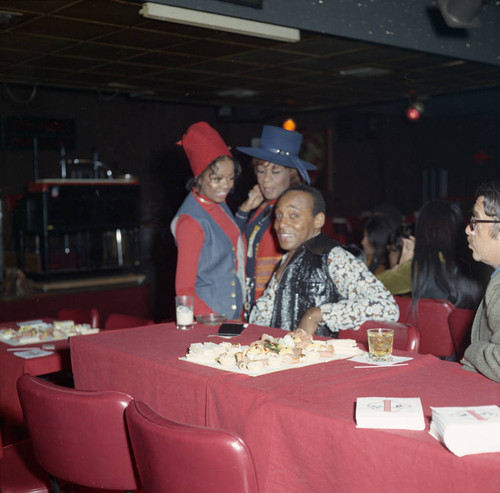 Gwen Gordy Fuqua at a Nightclub, Los Angeles