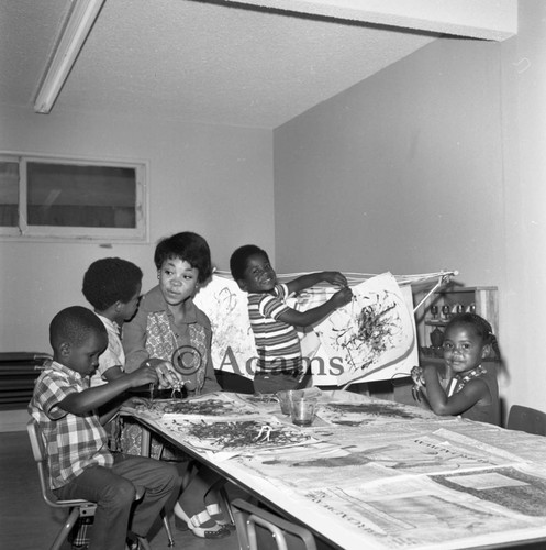 School day art, Los Angeles, 1970