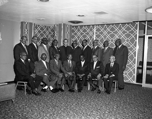 Group portrait, Los Angeles, 1972