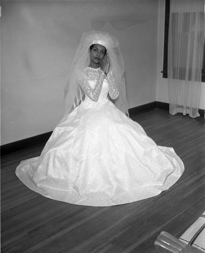 Elmarie Child's Wedding, Los Angeles, 1957