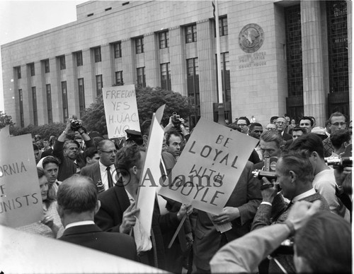 Protest, Los Angeles, 1962