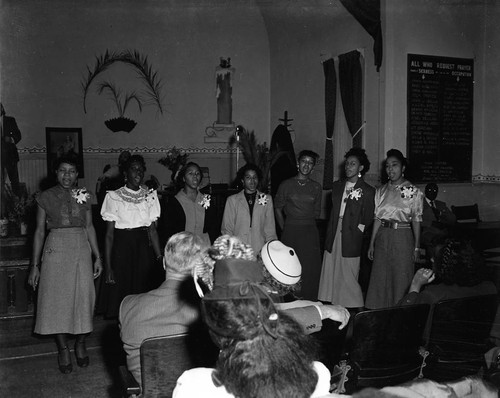 Women, Los Angeles, ca. 1950