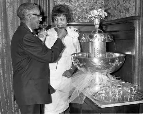 Balley Daniels' Wedding, Los Angeles, ca. 1960