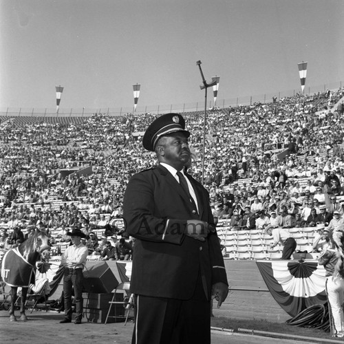 Football game, Los Angeles, 1967