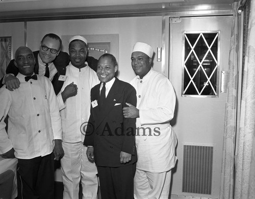 Five men, Los Angeles, 1951