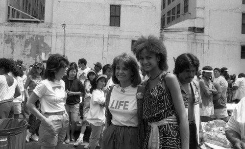 Hands across America, Los Angeles, 1986