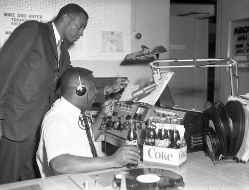 KBCA radio station, Los Angeles, 1964