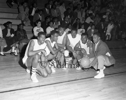 Basketball Players, Los Angeles, 1956