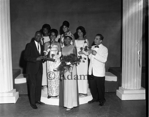 Beauty contest, Los Angeles, 1964