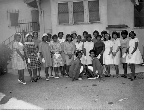 YWCA Fashion Show, Los Angeles, 1962