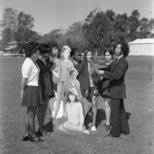 Career Day at Compton College, Los Angeles, 1973