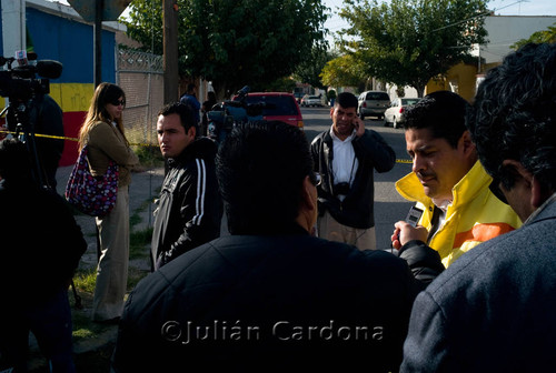 Rodriguez cime scene, Juárez, 2008