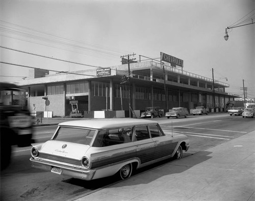 Car Dealership, Los Angeles, 1967