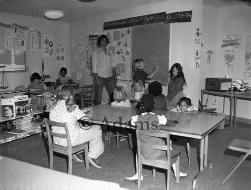 Classroom, Los Angeles, 1974