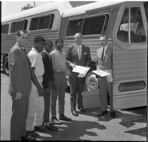 School field trip, Los Angeles, 1967