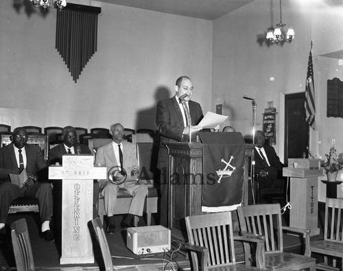 Speaking, Los Angeles, 1964