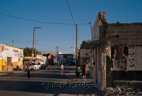 Side of Building, Juárez, 2007