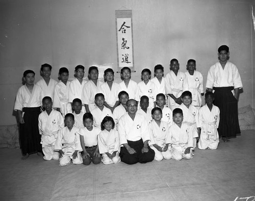 Aikido Jr. Classes, Los Angeles, 1962