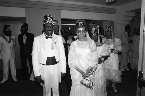 Black Shriners Coronation Ball, Los Angeles, 1989